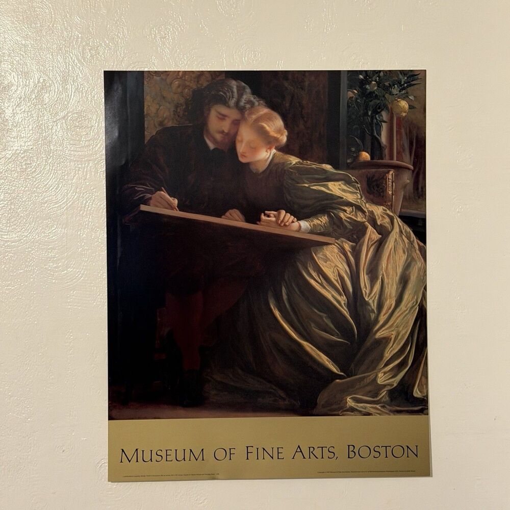 Painter’s Honeymoon Frederic Lord Leighton Print Poster Museum Fine Art Boston